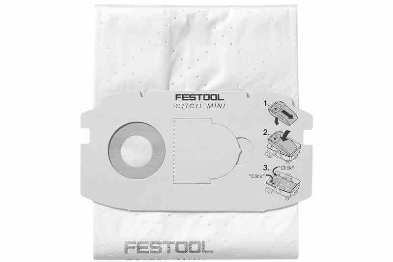 Мешки для пылесоса FESTOOL SC FIS-CT MINI/5 (498410), 5шт.